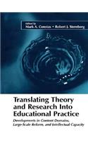 Translating Theory and Research Into Educational Practice