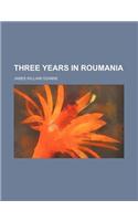 Three Years in Roumania