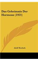 Geheimnis Der Hormone (1921)