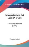 Interpretazione Dei Versi Di Dante: Sul Fiume Montone (1894)