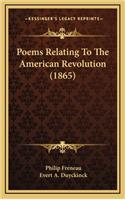 Poems Relating to the American Revolution (1865)