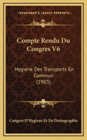 Compte Rendu Du Congres V6