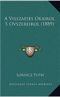 A Visszaeses Okairol S Ovszereirol (1889)