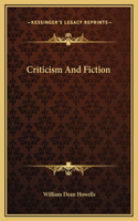 Criticism And Fiction