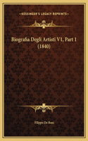 Biografia Degli Artisti V1, Part 1 (1840)