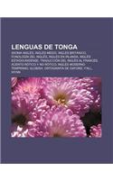Lenguas de Tonga: Idioma Ingles, Ingles Medio, Ingles Britanico, Fonologia del Ingles, Ingles En Irlanda, Ingles Estadounidense