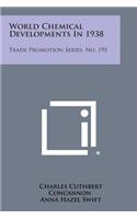 World Chemical Developments in 1938