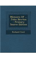 Memoirs of ... John Newton