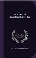 First Year of Scientific Knowledge: (English)