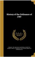 History of the Ordinance of 1787