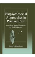 Biopsychosocial Approaches in Primary Care