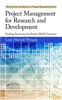 Project Management for Research and Development