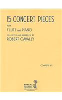 15 Concert Pieces for Flute and Piano