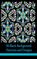 50 Black Background Patterns and Designs