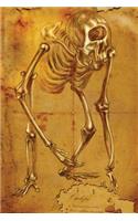 Cyclops Skeleton Grid Notebook