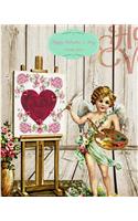 Happy Valentine's Day a Writing Journal: Journal Writing 160 Blank Book 8x10