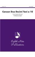 Canzon Duo Decimi Toni à 10