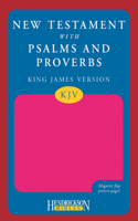 New Testament with Psalms and Proverbs-KJV-Magnetic Flap: King James Version, Pink, Magnetic Flap