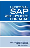 SAP Web Dynpro for ABAP Interview Questions