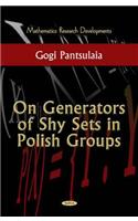 On Generators of Shy Sets in Polish Groups