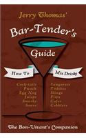 Jerry Thomas' Bartenders Guide