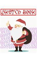 Sketch Book For Drawing Christmas Gift Guides: Unlined Unruled Journal Book With Blank Pages & Sketch Book - Sketches - Crayon # Extra Size 8.5 X 11" 110 Page Very Fast Prints Best Gifts.