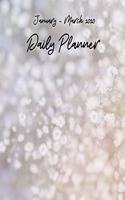 Daily Planner 2020 1st Quarter