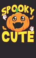 Notebook: Little Cute Pumpkin Dot Grid 6x9 120 Pages