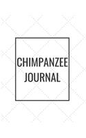 Chimpanzee Journal: Blank Journal Notebook for Pet Lovers to Keep Track of Their Pet's Activities, Indoors and Outdoors