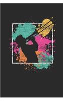 Trombonist Color Splash