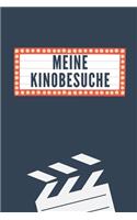 Meine Kinobesuche: Journal zum Eintragen und Bewerten aller besuchten Kinofilme