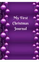 My First Christmas Journal