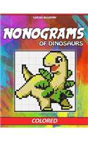 Nonograms of Dinosaurs: Colored Griddlers- Exclusive and High-Quality Japanese Nonograms - Hanjie Griddlers Nonograms(Japanese Crossword / Nonogram / Griddlers / Picross / Hanjie Logic Puzzles)