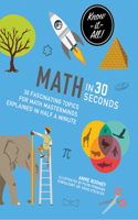 Math in 30 Seconds: (Kids 30 Second)