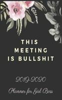 This Meeting Is Bullshit