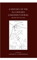 History of the 2nd Lancers (Gardner's Horse ) from 1809-1922