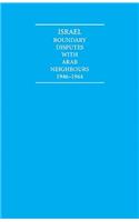 Israel Boundary Disputes with Arab Neighbours 1946-1964 10 Volume Hardback Set