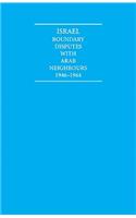 Israel Boundary Disputes with Arab Neighbours 1946-1964 10 Volume Hardback Set