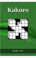 Kakuro: October 2017