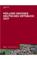 Müllers Großes Deutsches Ortsbuch 2017