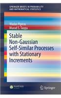 Stable Non-Gaussian Self-Similar Processes with Stationary Increments