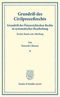 Grundriss Des Civilprozessrechts