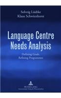Language Centre Needs Analysis