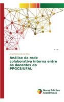 Análise da rede colaborativa interna entre os docentes do PPGCS/UFAL