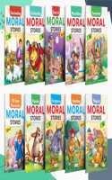 Toddlers learning library Story Book : Learning Story book for kids with moral, My First Picture Library Combo, Library set of 10 Story Books For Children