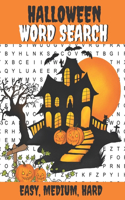 Halloween Word Search