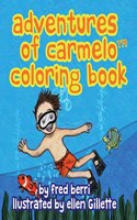 Adventures of Carmelo (tm) COLORING BOOK