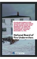 Proposed Standard Schedule for Grading Cities and Towns of the United States with Reference to Their Fire Defenses and Physical Conditions