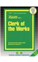 Clerk of the Works: Passbooks Study Guide