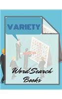 Variety Word Search Books